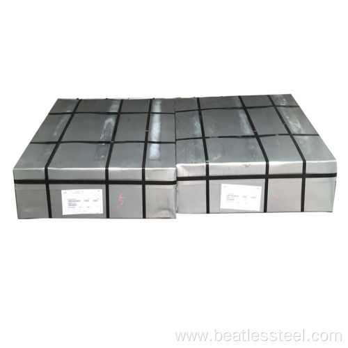 Hot dipped zinc galvanized flat iron steel sheet